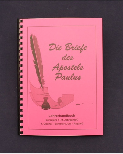 Die Briefe des Apostels Paulus | 4.Quartal - Sommer / Jahrgang C | Lehrer